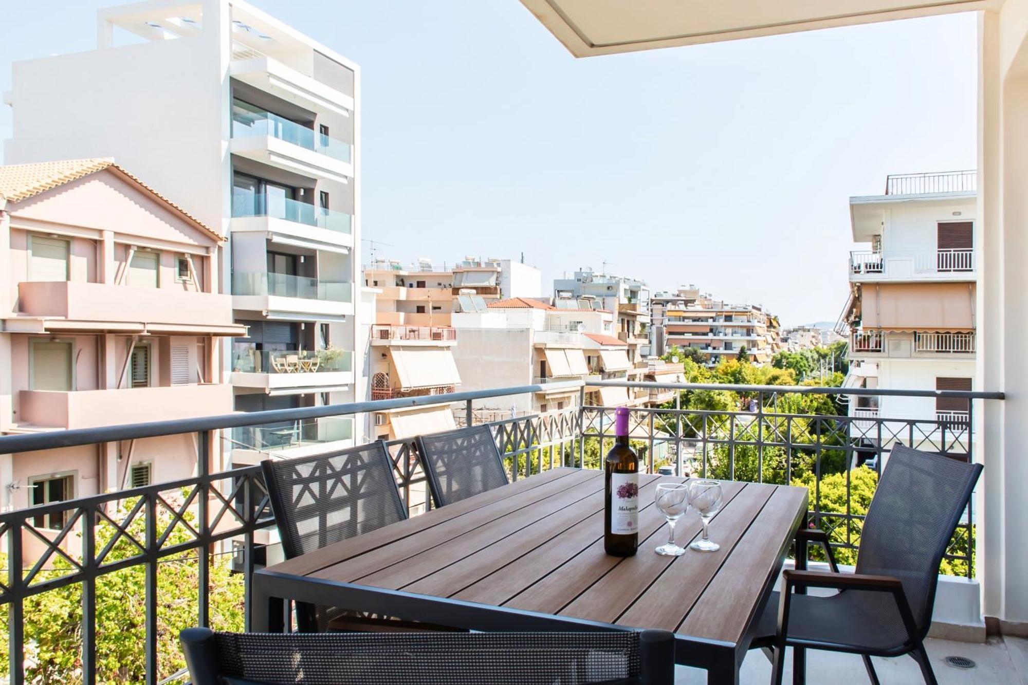 Lis153 By Smart Cozy Suites - Top Floors With Amazing City View - Available 24Hr Атина Екстериор снимка