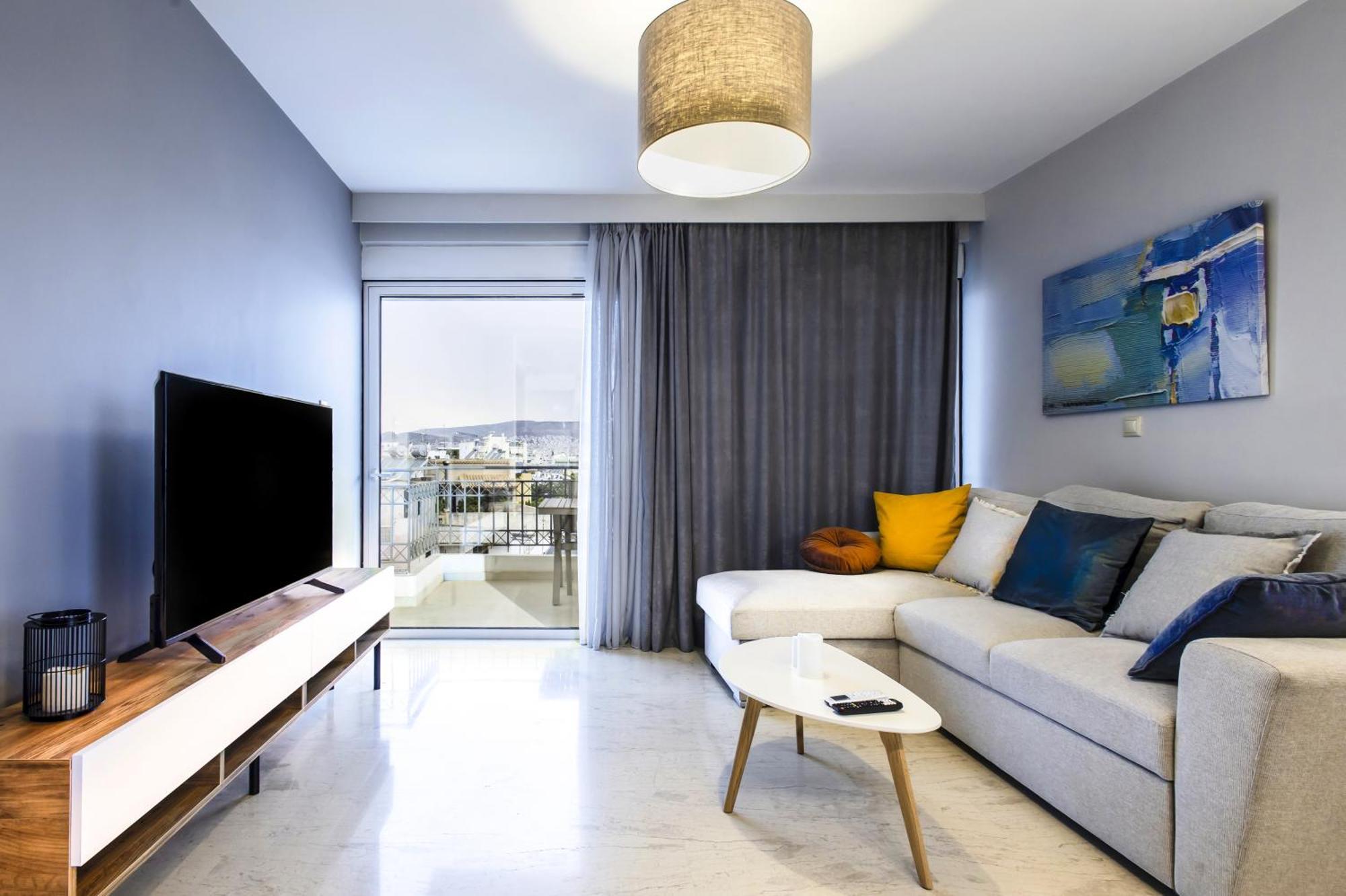 Lis153 By Smart Cozy Suites - Top Floors With Amazing City View - Available 24Hr Атина Екстериор снимка
